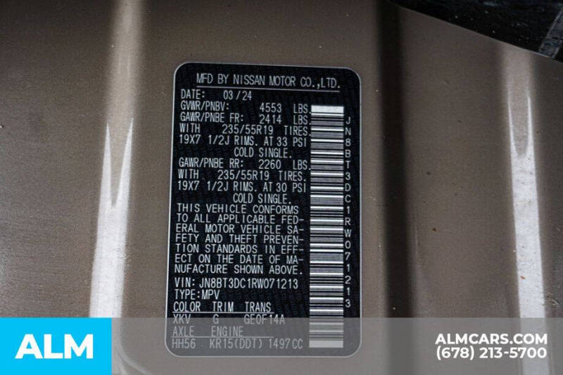 2024 Nissan Rogue Platinum