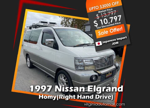 1997 Nissan Elgrand for sale at Virginia Auto Mall - JDM in Woodford VA