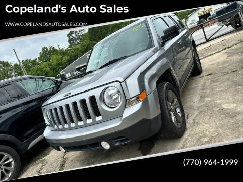 2016 Jeep Patriot for sale at Copeland's Auto Sales in Union City GA