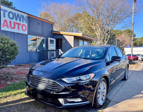 2017 Ford Fusion Energi for sale at Town Auto in Chesapeake VA