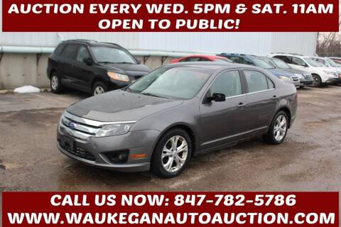 2012 Ford Fusion for sale at Waukegan Auto Auction in Waukegan IL