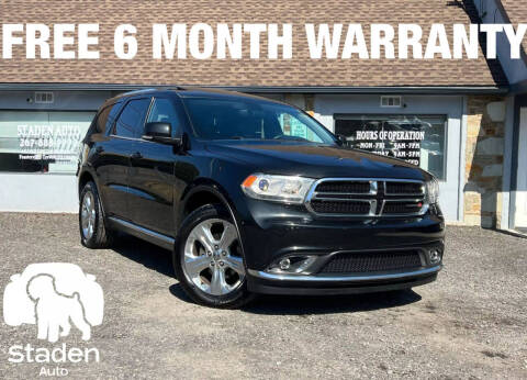 2014 Dodge Durango for sale at Staden Auto in Feasterville Trevose PA