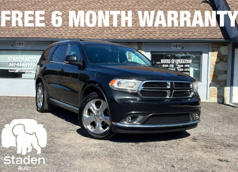 2014 Dodge Durango for sale at Staden Auto in Feasterville Trevose PA