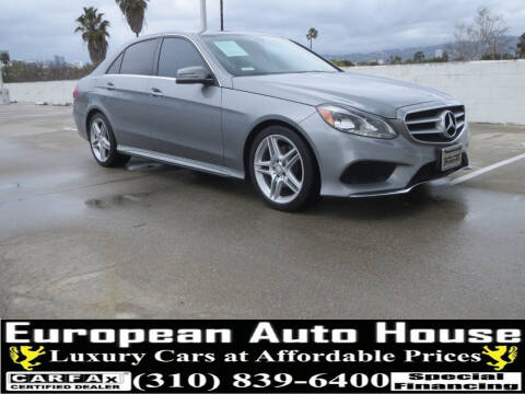 2014 Mercedes-Benz E-Class for sale at European Auto House in Los Angeles CA