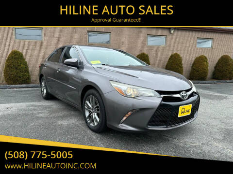 2015 Toyota Camry for sale at HILINE AUTO SALES in Hyannis MA