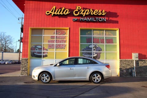 2013 Chevrolet Cruze for sale at AUTO EXPRESS OF HAMILTON LLC in Hamilton OH