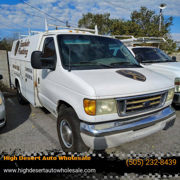 2003 Ford E-Series for sale at High Desert Auto Wholesale in Albuquerque NM