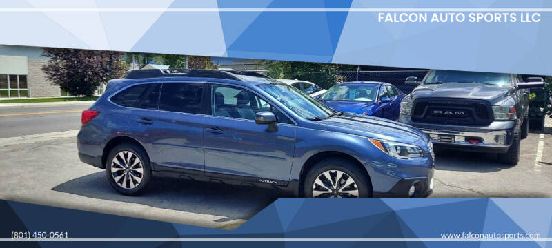 2017 Subaru Outback for sale at Falcon Auto Sports LLC in Murray UT