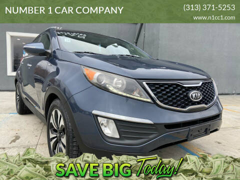 2013 Kia Sportage for sale at NUMBER 1 CAR COMPANY in Detroit MI