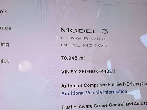 2019 Tesla Model 3 Long Range