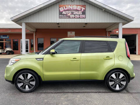 2015 Kia Soul for sale at Sunset Auto Sales in Paragould AR