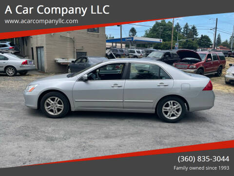 2007 Honda Accord for sale at A Car Company LLC in Washougal WA