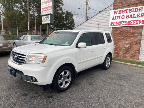 2012 Honda Pilot for sale at R & T Westside Auto Sales Inc in Charlotte NC