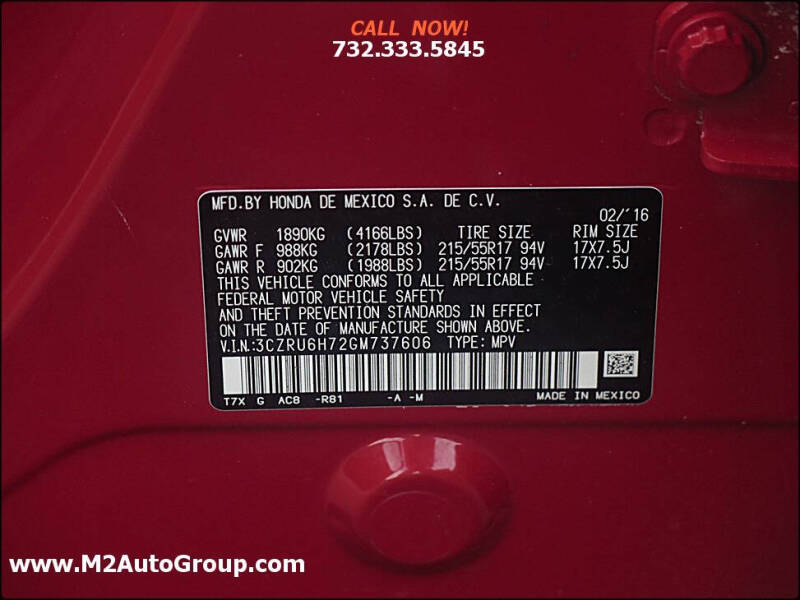 2016 Honda HR-V EX-L w/Navi