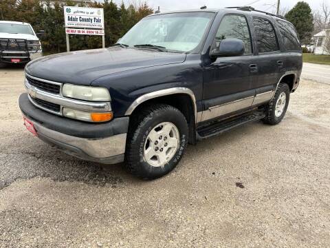 2004 Chevrolet Tahoe for sale at GREENFIELD AUTO SALES in Greenfield IA