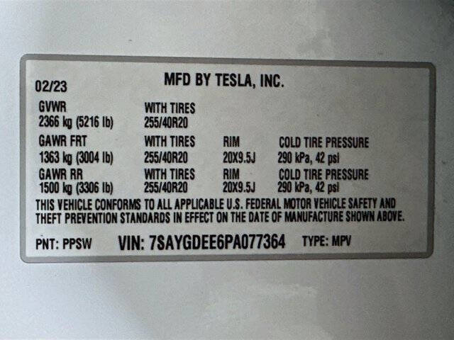 2023 Tesla Model Y Long Range