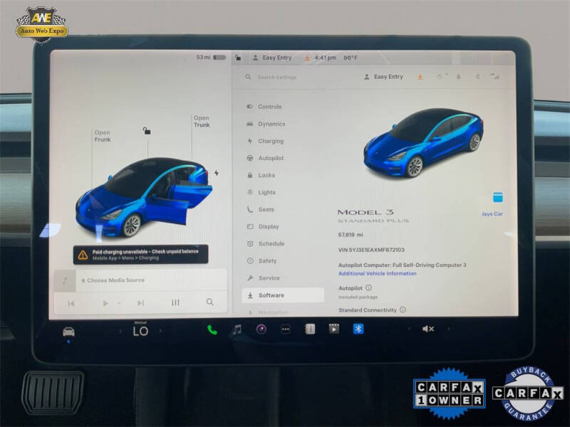 2021 Tesla Model 3 Standard Range Plus