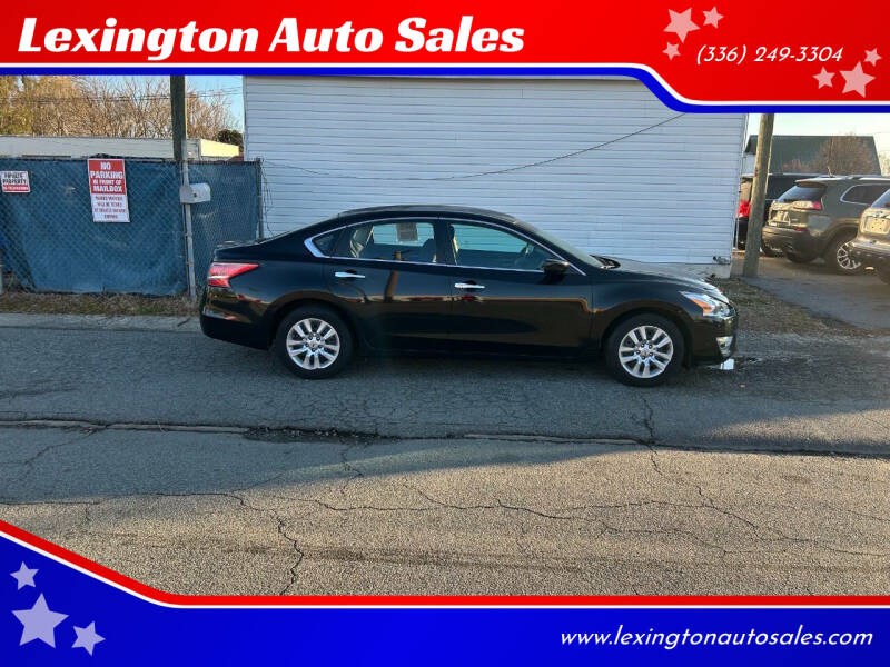 2013 Nissan Altima for sale at Lexington Auto Sales in Lexington NC