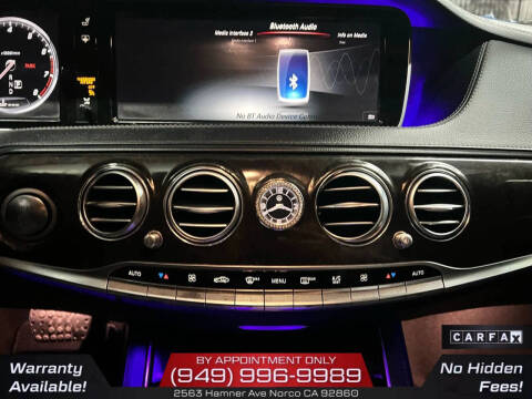 2017 Mercedes-Benz S-Class S 550