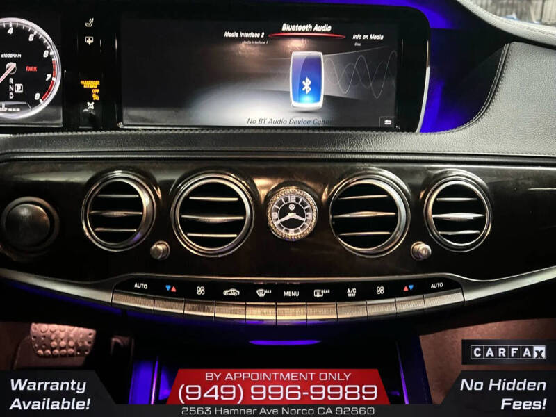 2017 Mercedes-Benz S-Class S 550