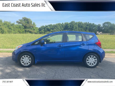 2014 Nissan Versa Note for sale at East Coast Auto Sales llc in Virginia Beach VA