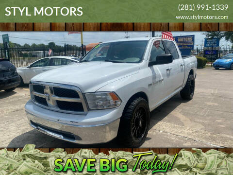 2011 RAM 1500 for sale at STYL MOTORS in Pasadena TX