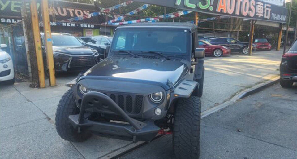 2016 Jeep Wrangler Unlimited for sale at YES AUTOS in Elmhurst, NY