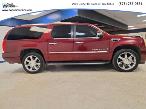 2008 Cadillac Escalade ESV