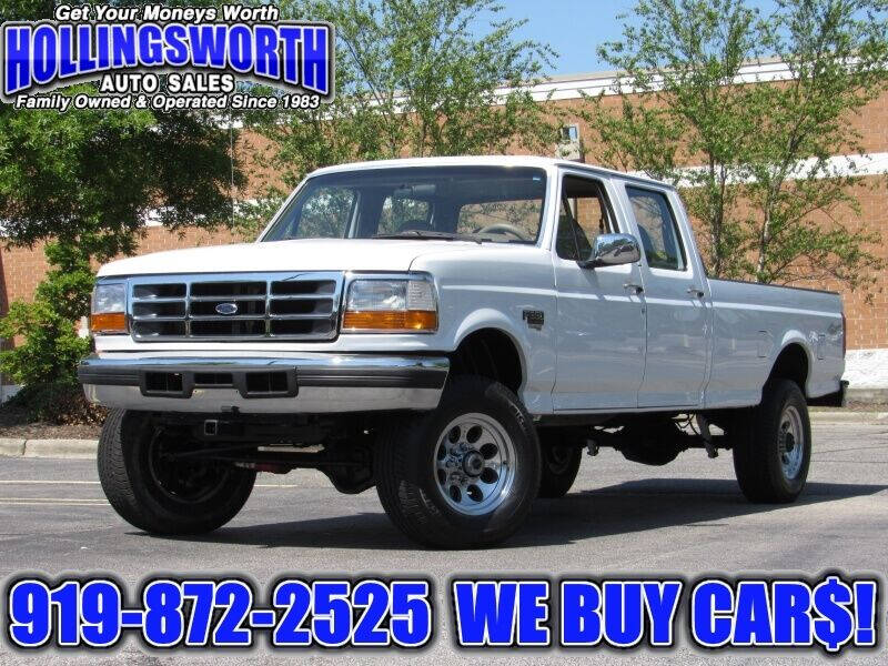 1996 Ford F-350 for sale at Hollingsworth Auto Sales in Raleigh NC