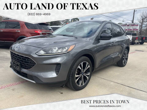 2021 Ford Escape for sale at Auto Land Of Texas in Cypress TX