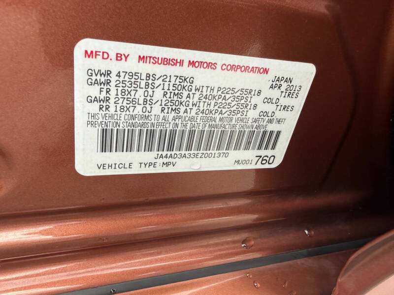 2014 Mitsubishi Outlander SE