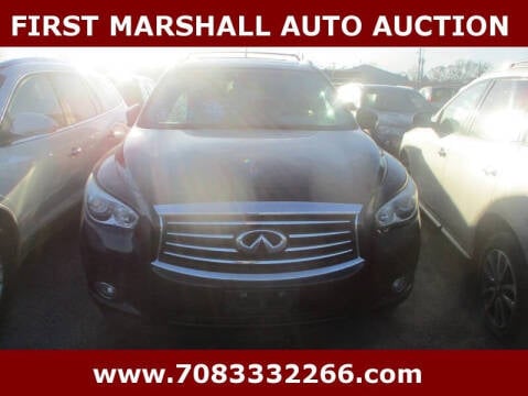 2015 Infiniti QX60 for sale at First Marshall Auto Auction in Harvey IL