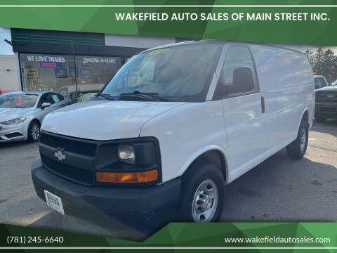 2014 Chevrolet Express Cargo for sale at Wakefield Auto Sales of Main Street Inc. in Wakefield MA