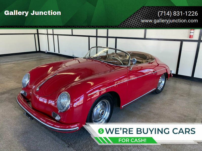 1957 Porsche 356 Speedster for sale at Gallery Junction in Orange CA