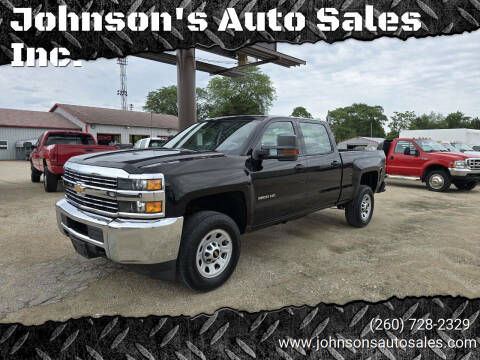 2017 Chevrolet Silverado 3500HD for sale at Johnson's Auto Sales Inc. in Decatur IN