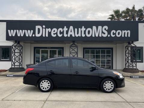 2017 Nissan Versa for sale at Direct Auto in D'Iberville MS