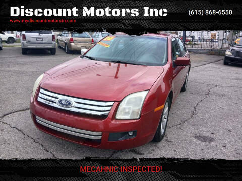 2006 Ford Fusion for sale at Discount Motors Inc in Madison TN