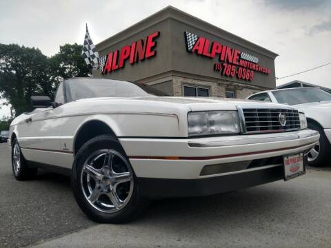 1990 Cadillac Allante for sale at Alpine Motors Certified Pre-Owned in Wantagh NY