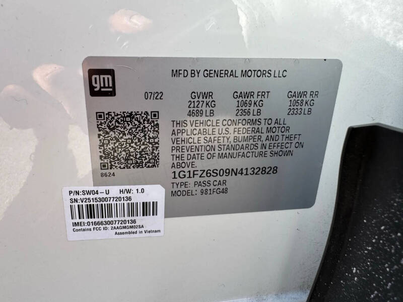 2022 Chevrolet Bolt EUV Premier