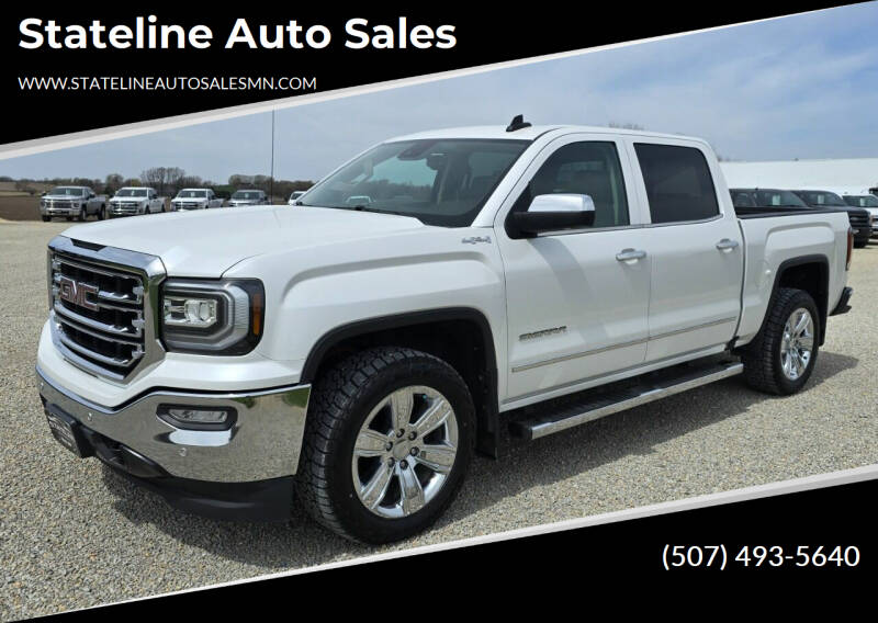 2018 GMC Sierra 1500 for sale at Stateline Auto Sales in Mabel MN