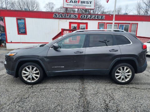 2016 Jeep Cherokee for sale at CARFIRST ABERDEEN in Aberdeen MD