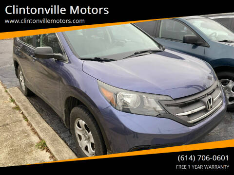 2013 Honda CR-V for sale at Clintonville Motors in Columbus OH