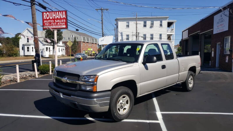 2004 Chevrolet Silverado 1500 for sale at Rouhana Auto Sales in Norwood MA