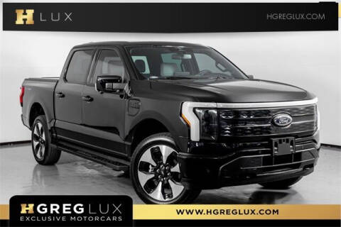 2023 Ford F-150 Lightning for sale at HGREG LUX EXCLUSIVE MOTORCARS in Pompano Beach FL