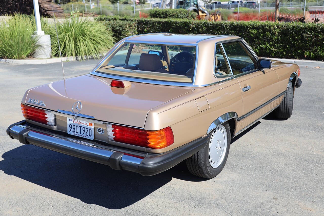 1986 Mercedes-Benz 560-Class for sale at DE AUTOS INC in San Juan Capistrano, CA