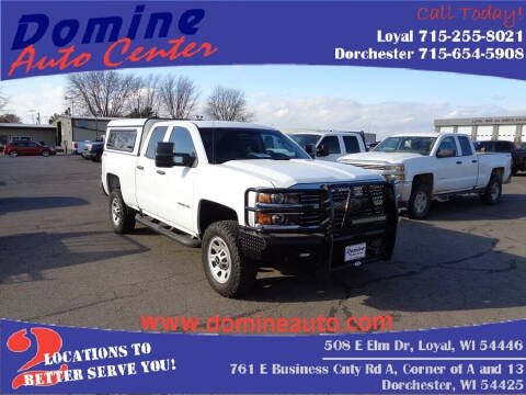 2017 Chevrolet Silverado 2500HD for sale at Domine Auto Center - commercial vehicles in Loyal WI