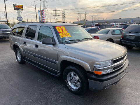 2002 Chevrolet Suburban for sale at Texas 1 Auto Finance in Kemah TX