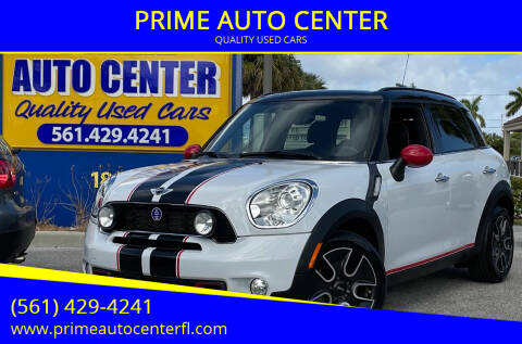 2012 MINI Cooper Countryman for sale at PRIME AUTO CENTER in Palm Springs FL