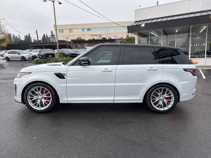 Used 2022 Land Rover Range Rover Sport SVR with VIN SALWZ2RE4NA237823 for sale in Edmonds, WA