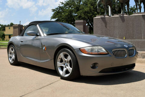2003 BMW Z4 for sale at European Motor Cars LTD in Fort Worth TX